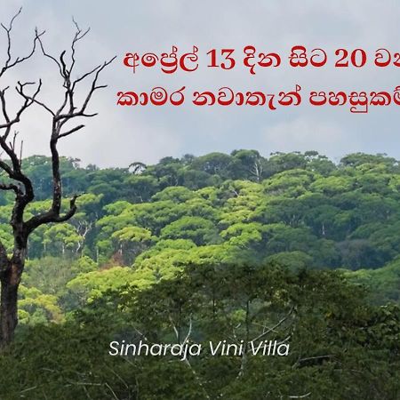 Sinharaja Vini Villa Deniyaya Exterior photo